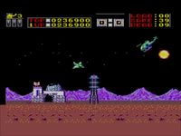 une photo d'Ã©cran de Choplifter sur Sega Master System